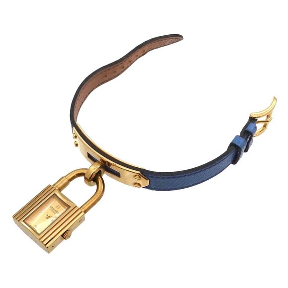 HERMES Kelly Watch Quartz Gold Dial Ladies Watch 90286828 - Picture 8 of 8